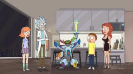 Panel for “Rest and Ricklaxation” – Rick and Morty