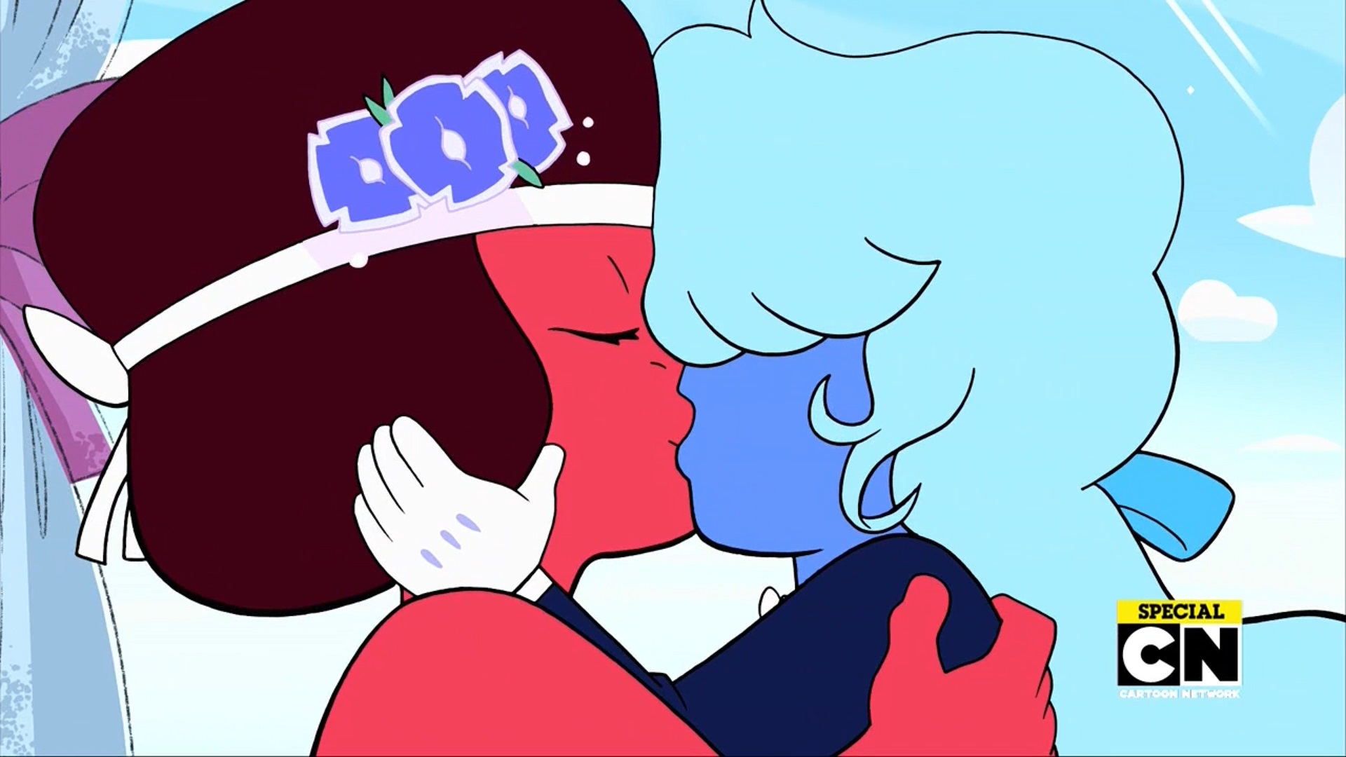 Steven Universe Makes History with First Same-Sex Kiss Involving a Major  Character in American Kid's Animation | Overly Animated Podcast