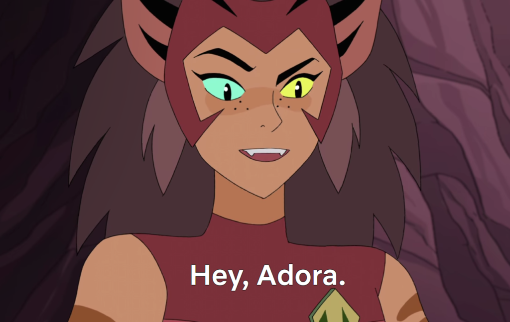 Catra as troll face. It's actually quite hard to draw her features