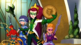 Kiss Between Two Female Characters in “Mysticons” Might be Cut